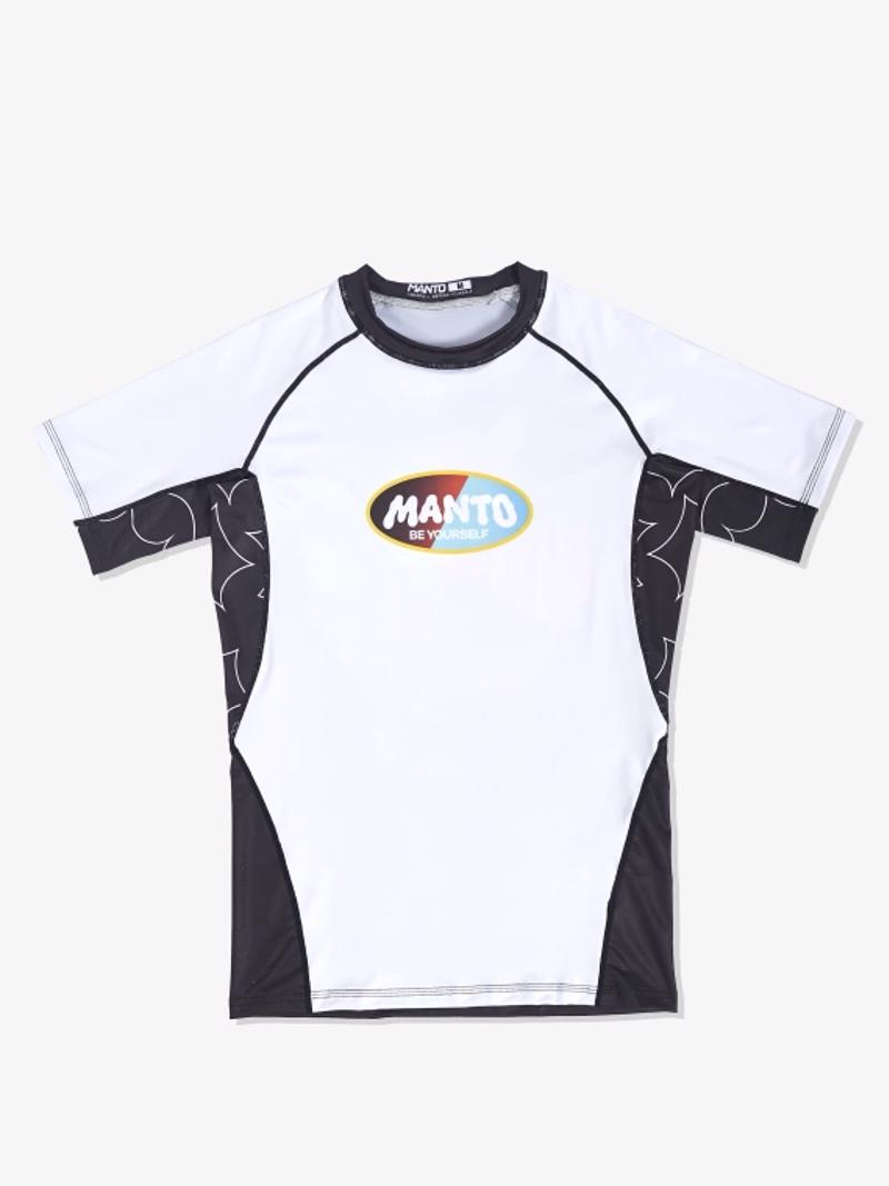 MANTO be yourself RASHGUARD -black